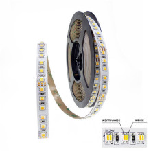 Tira conducida blanca sintonizable del alto CRI 90 SMD 5050 Luz de tira ajustable del CCT 2700K a 6500K CCT